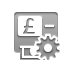 atm,pound,gear icon
