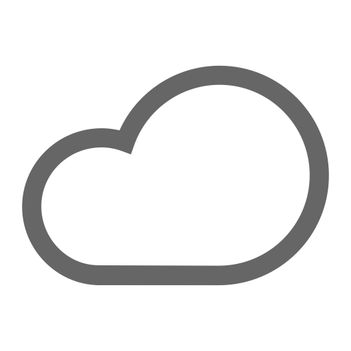 Cloud svg vector icon