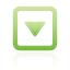 down, green, toggle icon