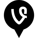 logo, media, social, vine svg vector icon