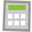 calc,calculator,calculation icon