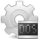 application, dos, executable, ms icon