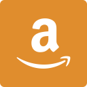 amazon, media, social, square svg vector icon
