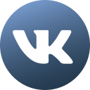 circle, colored, gradient, media, social, social media, vk svg vector icon