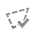 selection,polygonal,checkmark icon