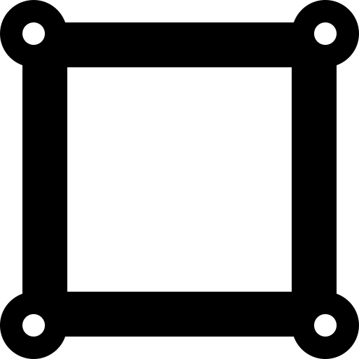 Square svg vector icon