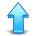 arrow, up icon