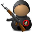 aspira,soldier,with,weapon icon