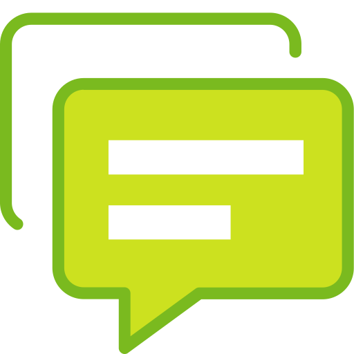 Dialog svg vector icon