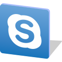 logo, media, share, skype, social, social media svg vector icon