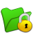 folder,green,locked,lock,security icon