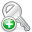 add, key icon