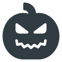 halloween, lamp, pumpkin svg vector icon