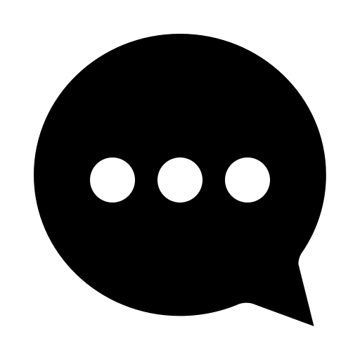 Chatbubble Working svg vector icon