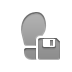 log,diskette icon