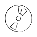 audio, cd, disc, music svg vector icon