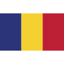 ensign, flag, nation, romania svg vector icon
