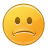 sad, smile icon