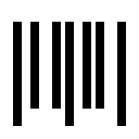 bar, barcode, clean, code svg vector icon