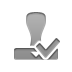 stamp,checkmark icon