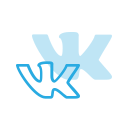 logo, media, social, vk svg vector icon
