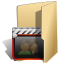 folder, movies icon