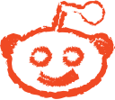 drawn, grunge, line, media, reddit, social svg vector icon