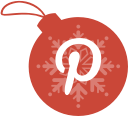 ball, christmas, pinterest svg vector icon