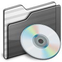 music,folder,black icon