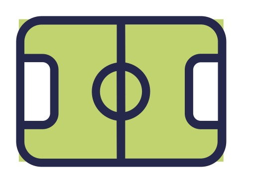 Football Field svg vector icon