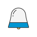 bell, message, notification, setting svg vector icon