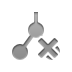 subnet,cross icon