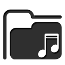 folder,music icon
