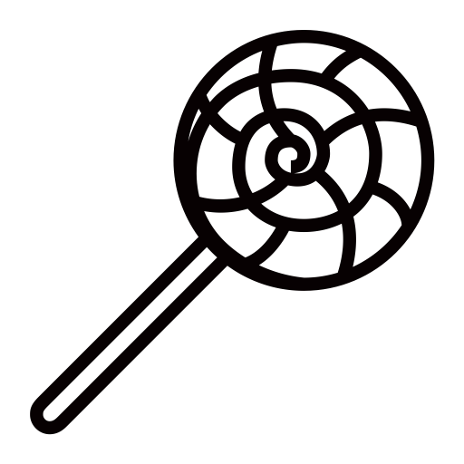 Lollipop svg vector icon