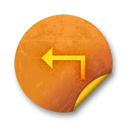 orange,grunge,sticker,badge icon