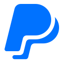 media, payment, paypal, social svg vector icon