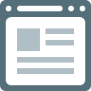 app, application, browser, page, web, website, window svg vector icon