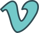 brand, logo, network, social, vimeo svg vector icon