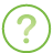 basic, green, question icon