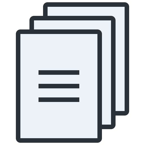 Documents svg vector icon