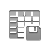spreadsheet,diskette icon