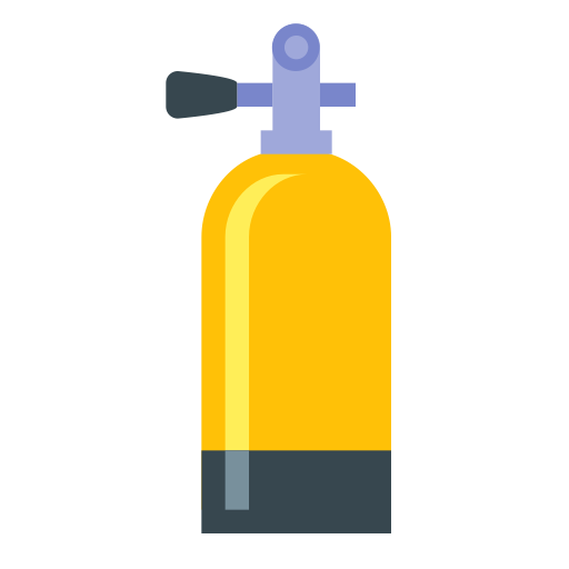 Scuba Tank svg vector icon
