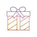 diwali, festival, gifts, lights svg vector icon