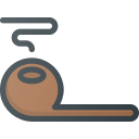 addiction, crack, drug, pipe svg vector icon