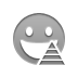 smiley,grin,pyramid icon