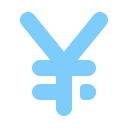 currency, exchange, money, yen svg vector icon