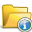 folder, information, open icon