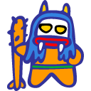 onibanba,blue icon
