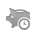 piggybank,clock icon