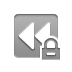 rewind,lock icon
